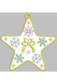 Hop106 - Pastel Christmas star